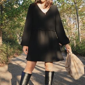 Sezane baby doll dress